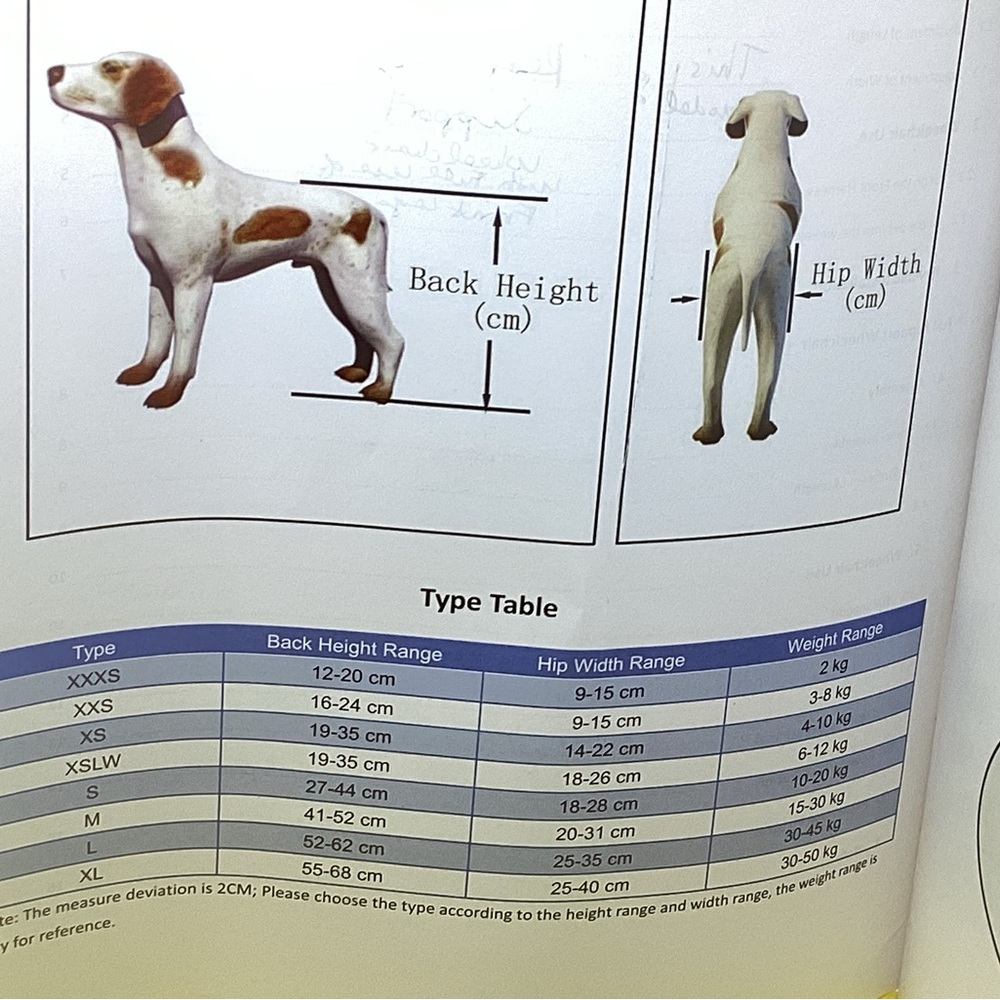 Pet Wheelchair for Small Dogs Cats and Other Similar Pets - Picture 9 of 9